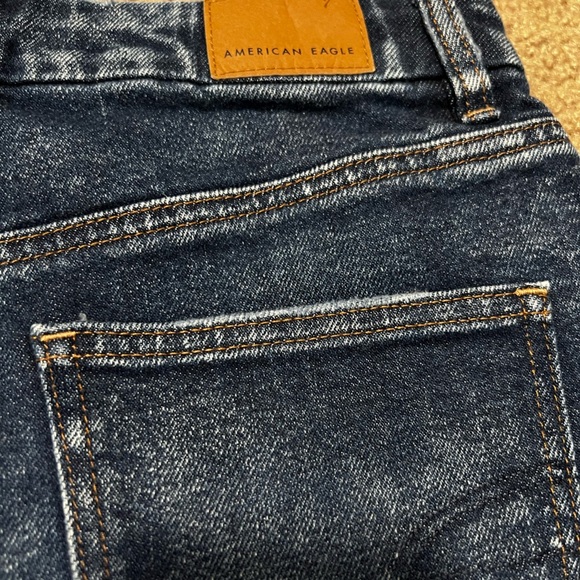 American Eagle Outfitters Dark Blue Jean Shorts SIZE 2 - Picture 5 of 6
